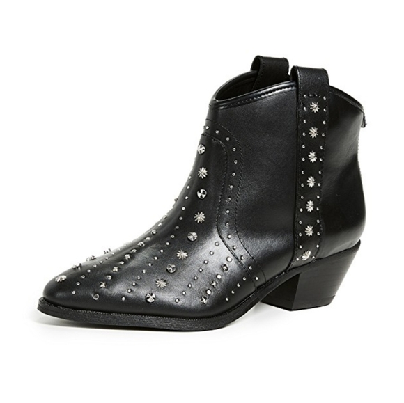Western Inspired Sam Edelman Star Studded Booties - Picture 6 of 7